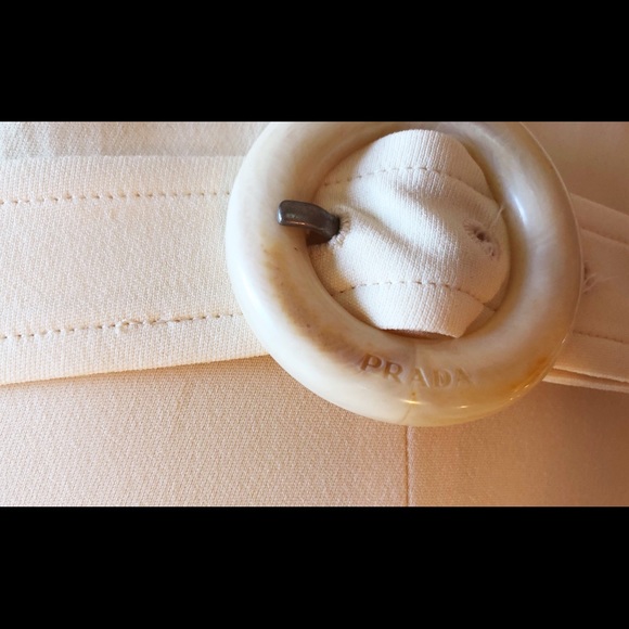 ☆ Prada Sleeveless Open-Back Belted Waist Dress ☆ - Picture 7 of 7